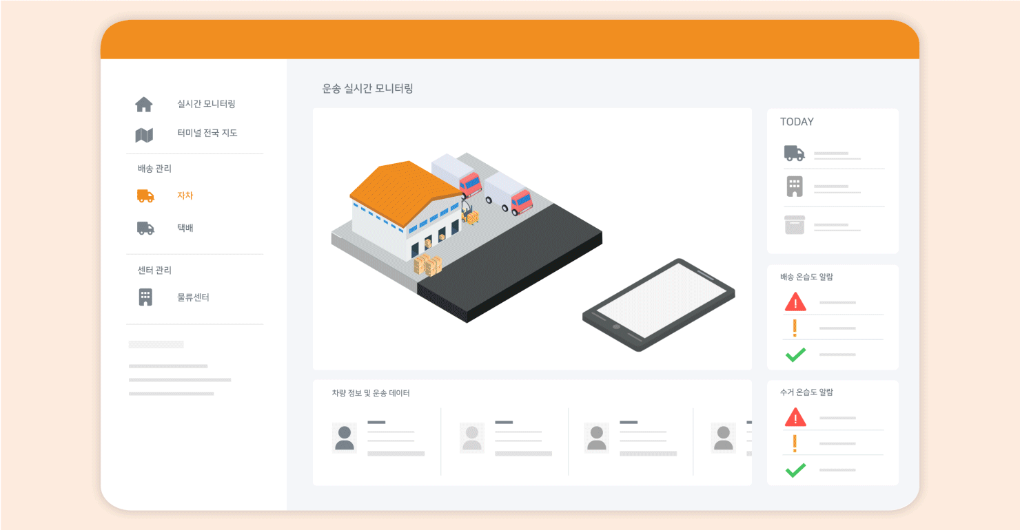 콜드체인 운송 전 과정 모니터링